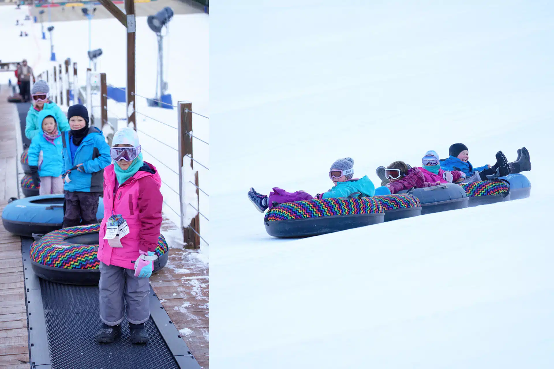 tubing Arial shot Snow Tubing at Perfect North Slopes: Just 90 Minutes from Indy
