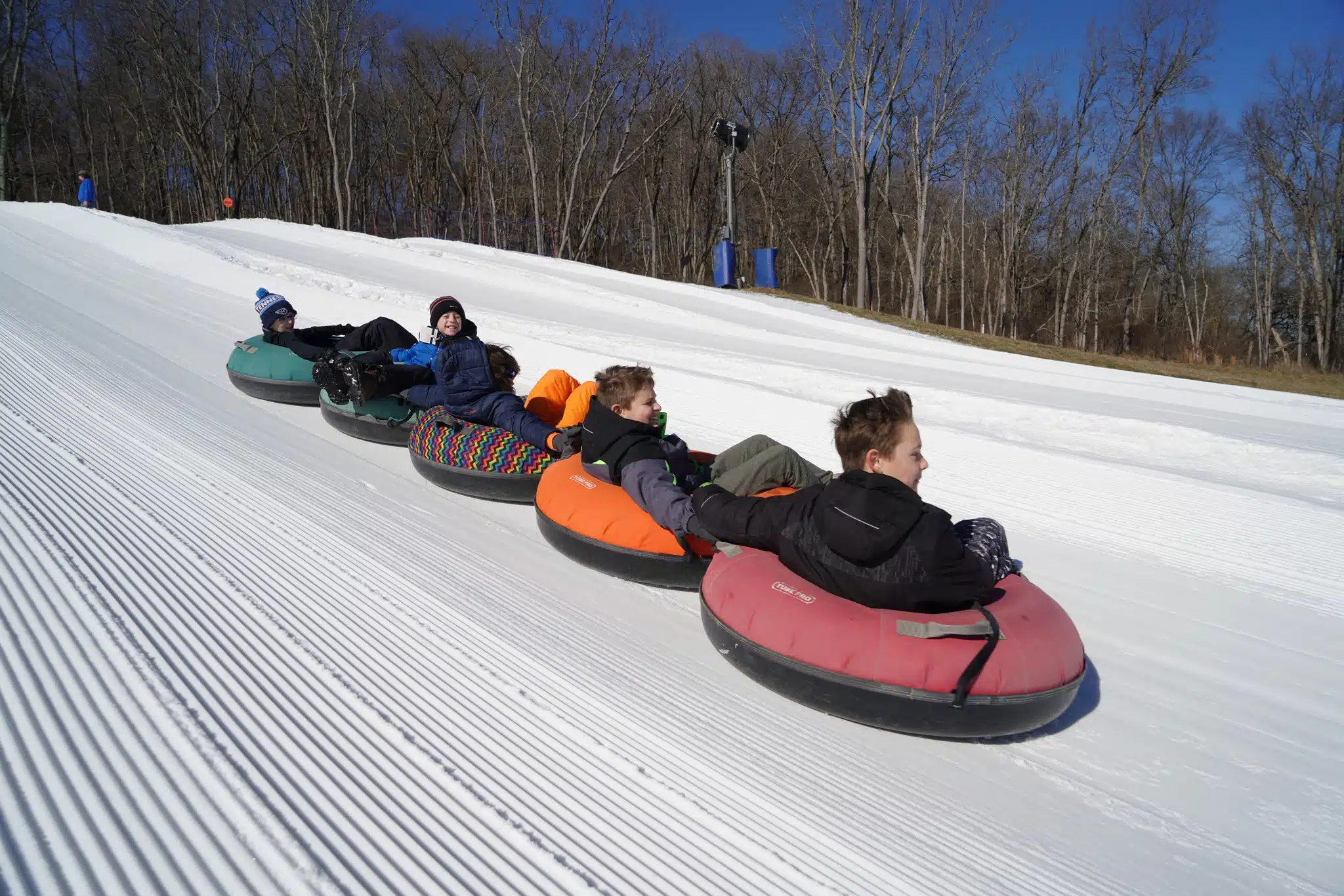 tubing Arial shot Snow Tubing at Perfect North Slopes: Just 90 Minutes from Indy