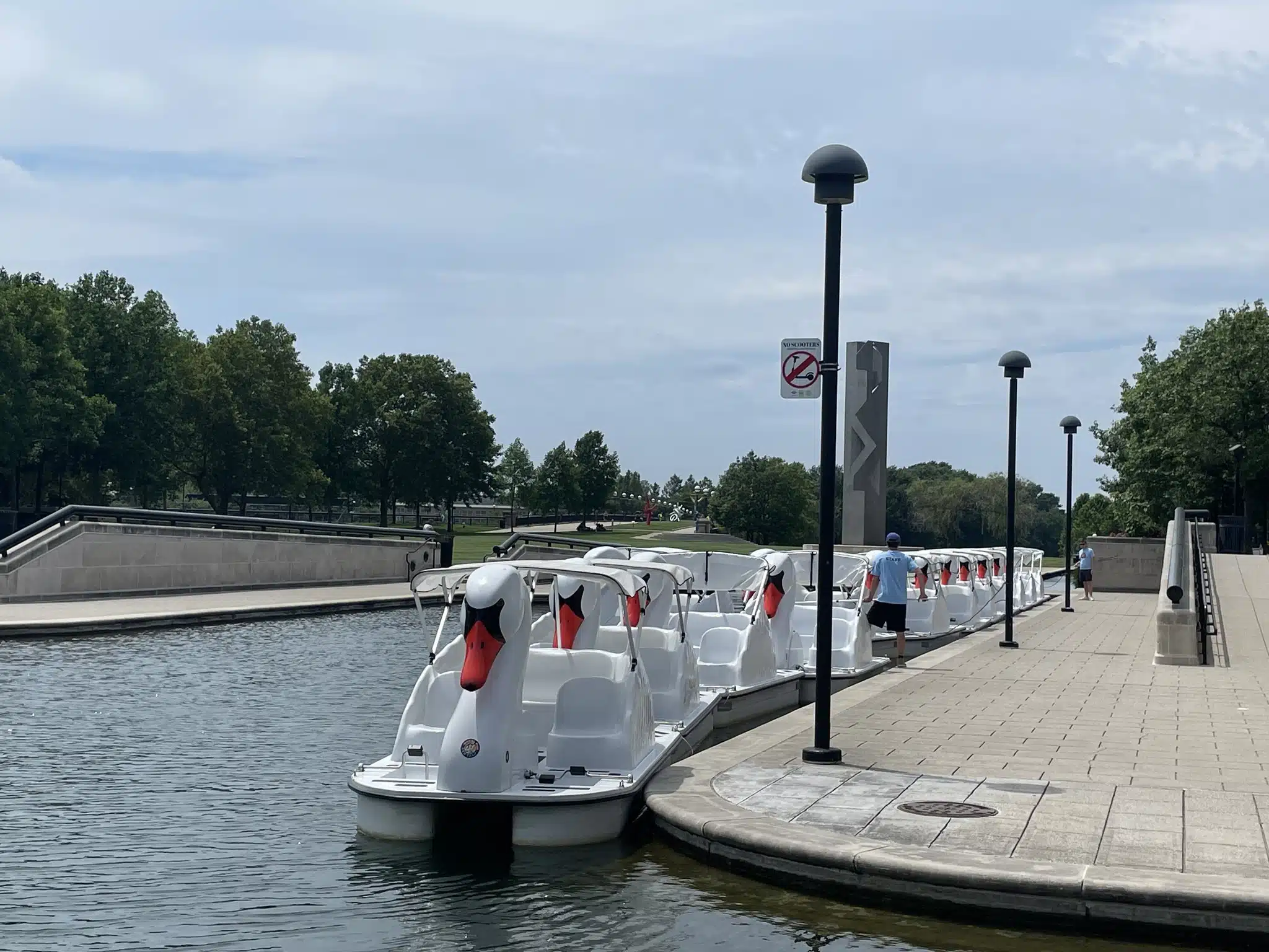 swan boats indianapolis