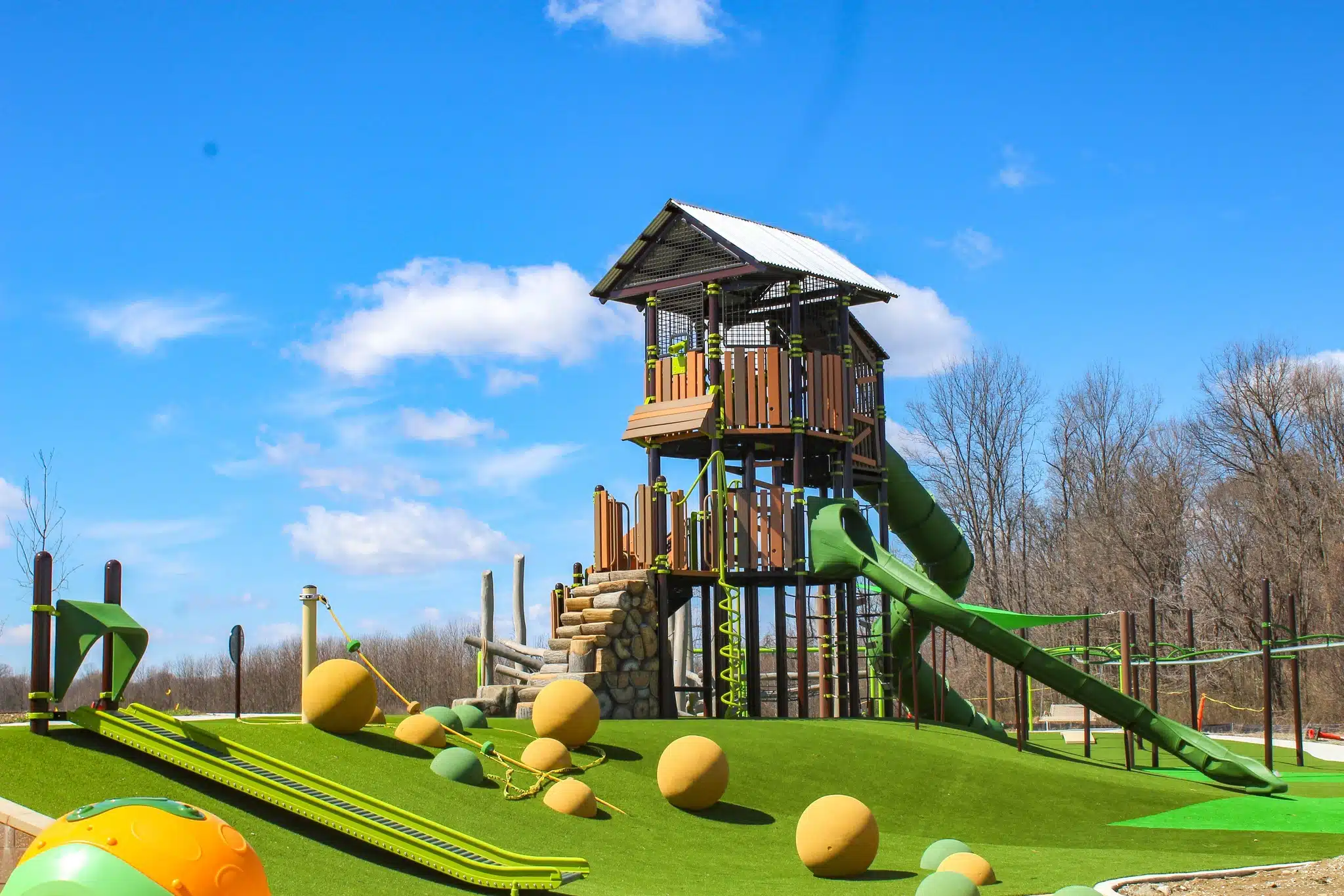 Grassy Creek Playground & Nature Center in Indianapolis