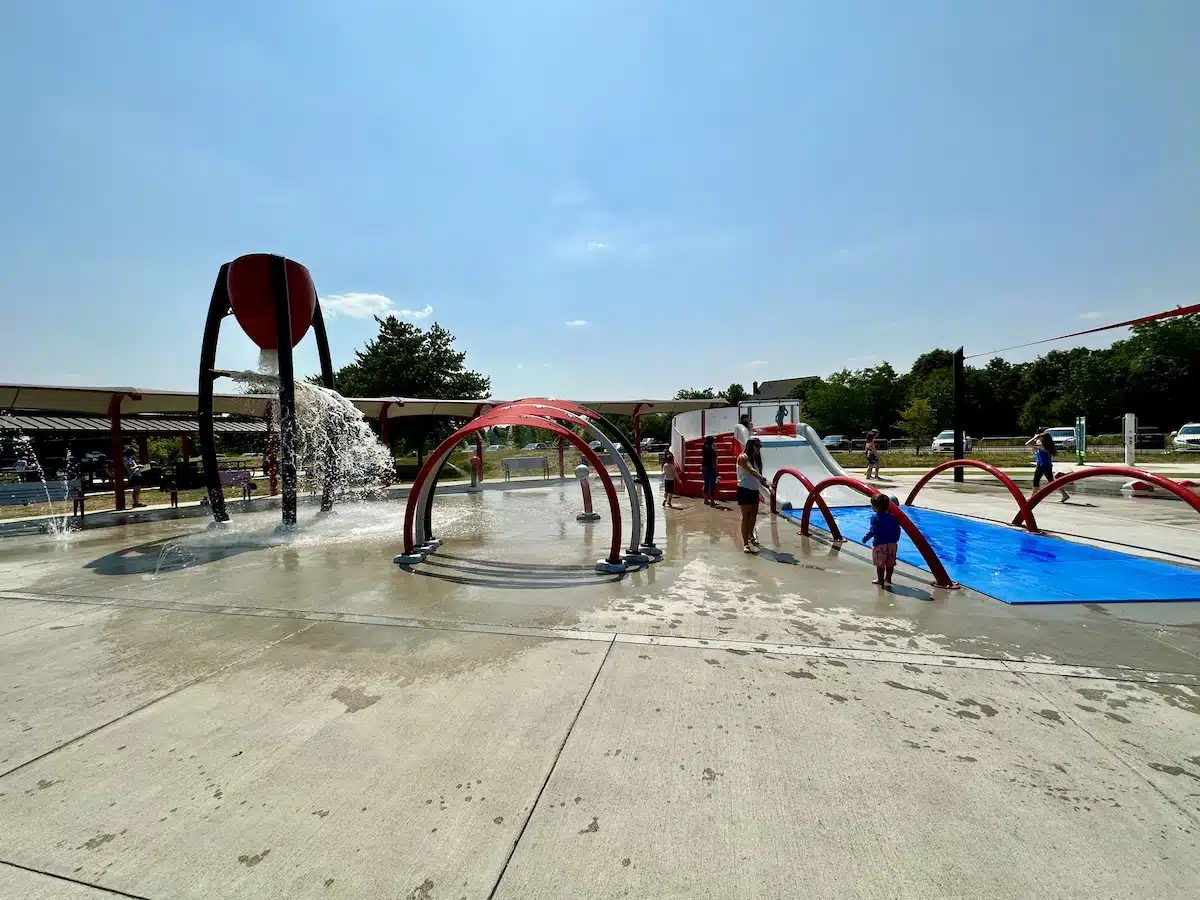 Kids playing at Carmel's Lawrence W. Inlow Park