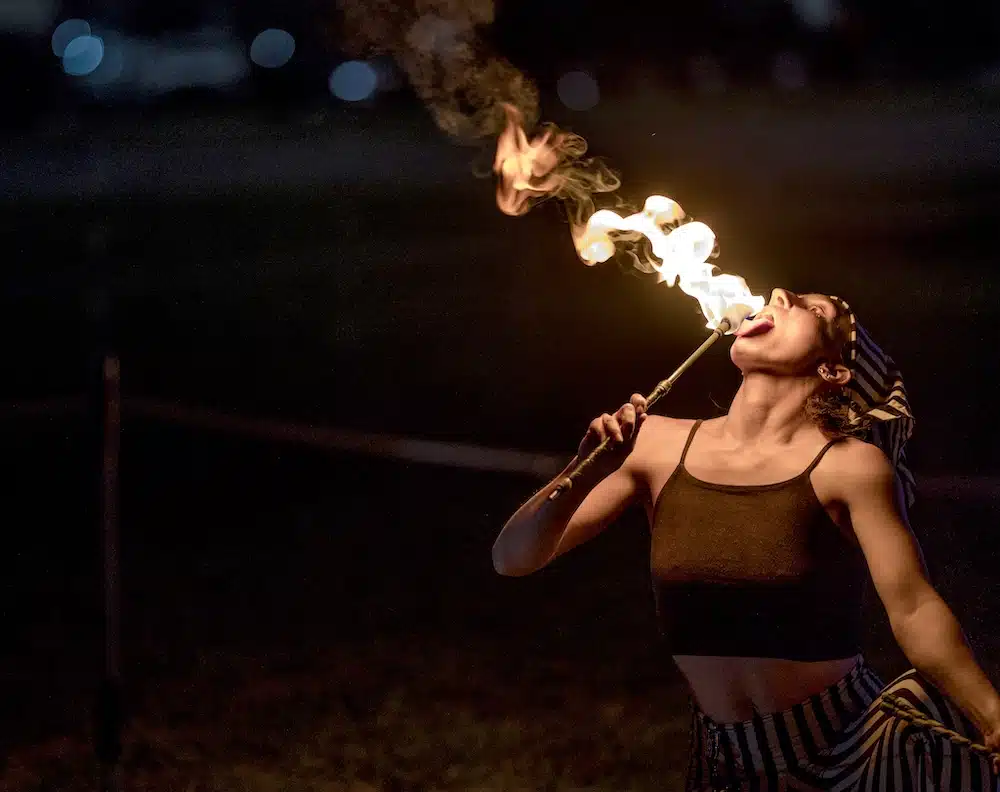 The Headless Horseman at Conner Prairie 2025 - Parents' Guide 2 fire breathing at conner prairie