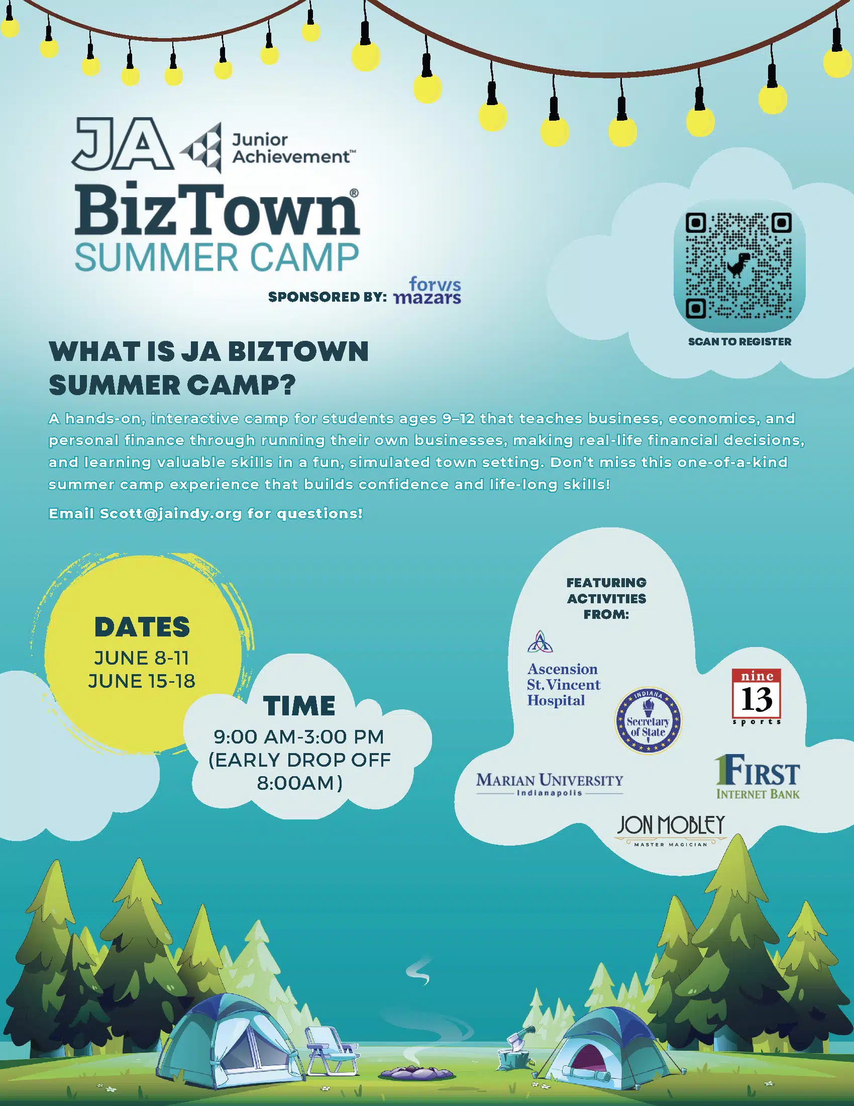 JA BizTown Summer Camp