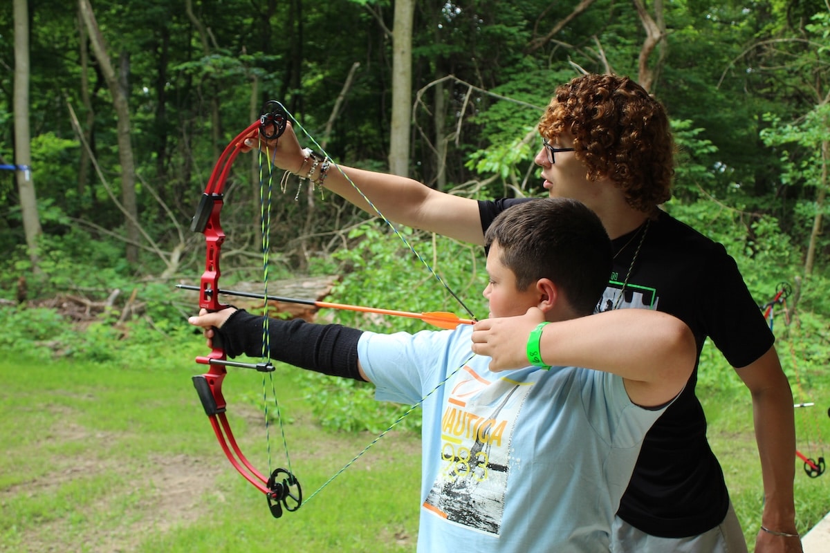 Camp life at Camp T on Birch Lake