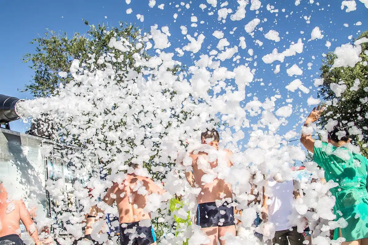 Washington Township’s Last Day of School Foam Party