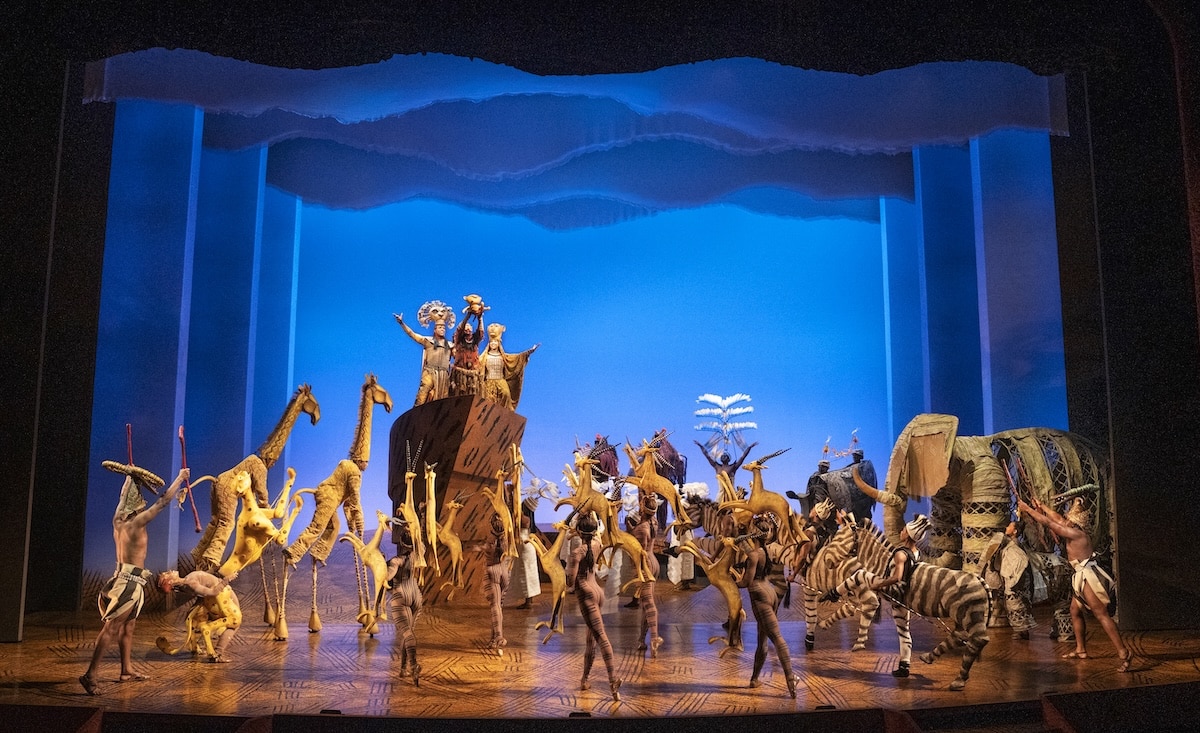 Company of Disney's The Lion King performing Circle of Life