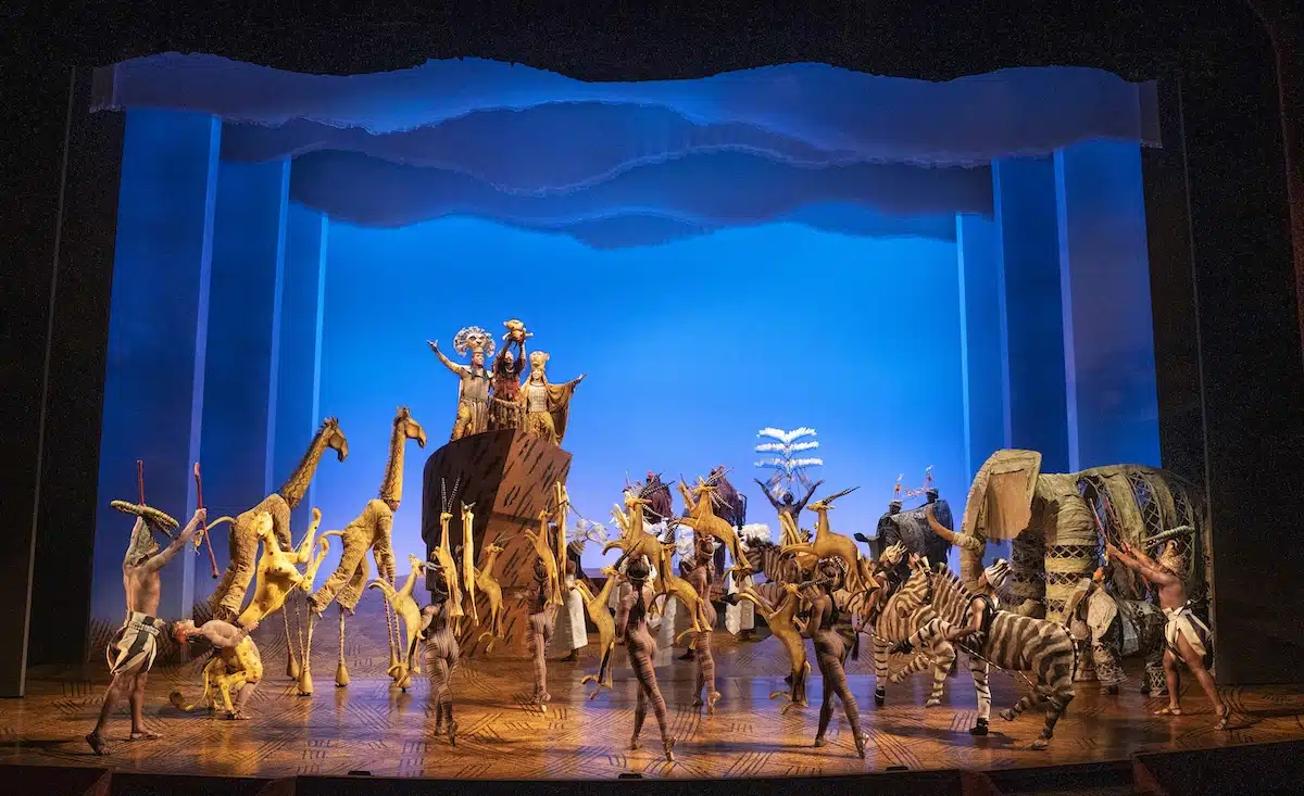 Company of Disney's The Lion King performing Circle of Life