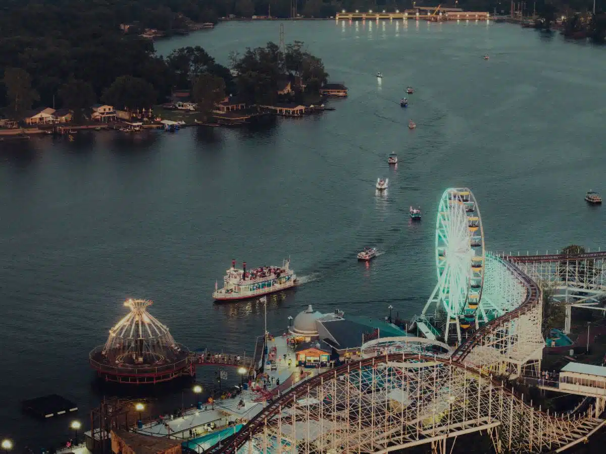 Indiana Beach and Lake Shafer