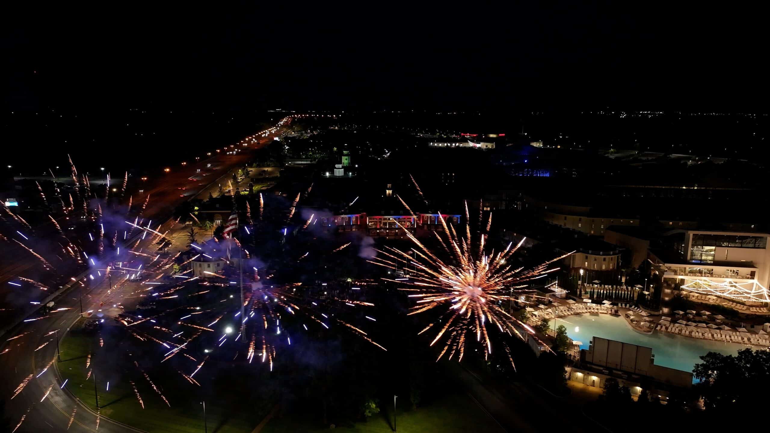 Gaylord Opryland Resort Fireworks scaled