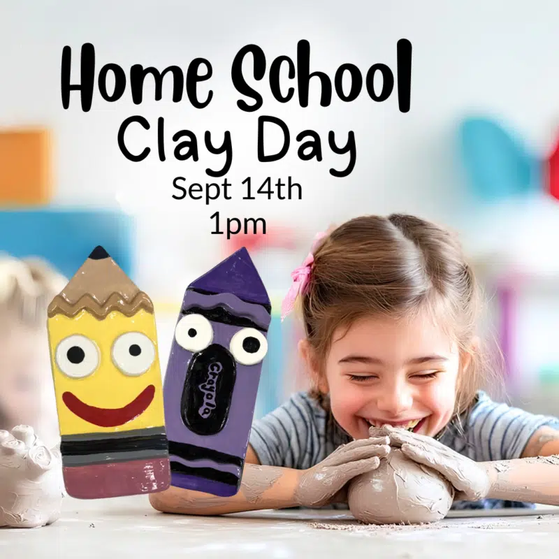 Home School Clay Art Day