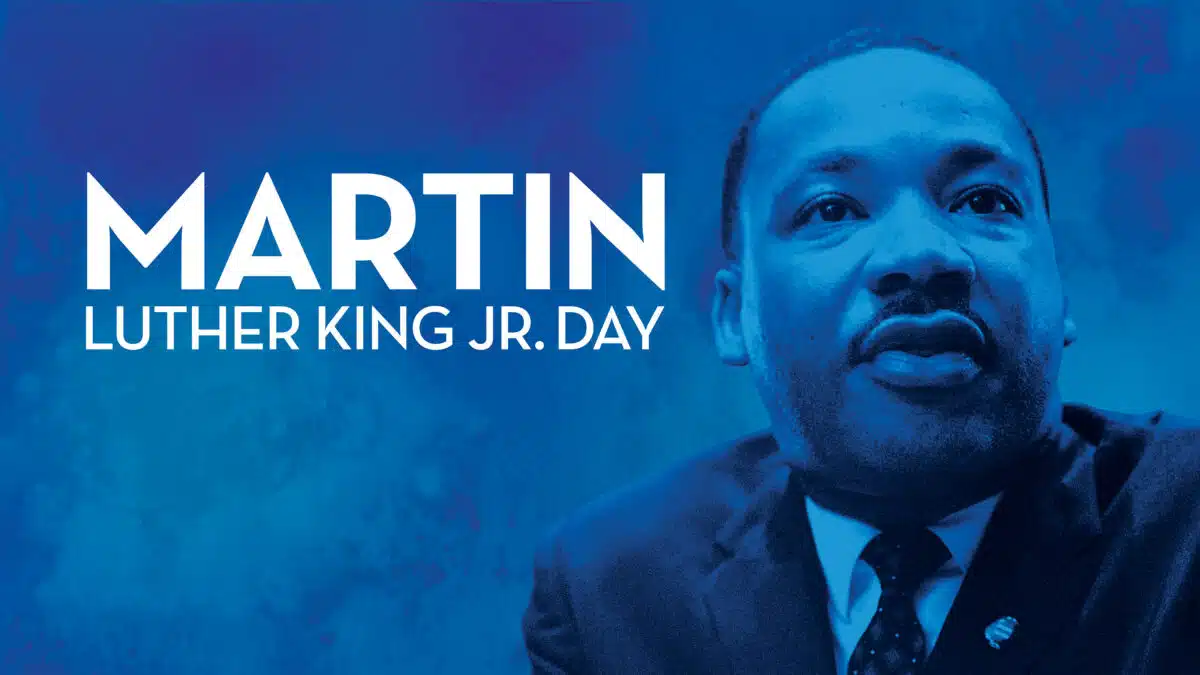 Martin Luther King Jr. Day graphic