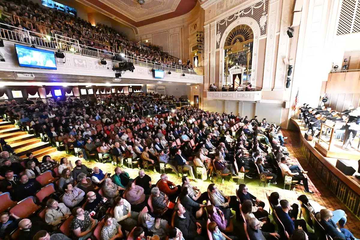 Indianapolis Symphony Orchestra audience