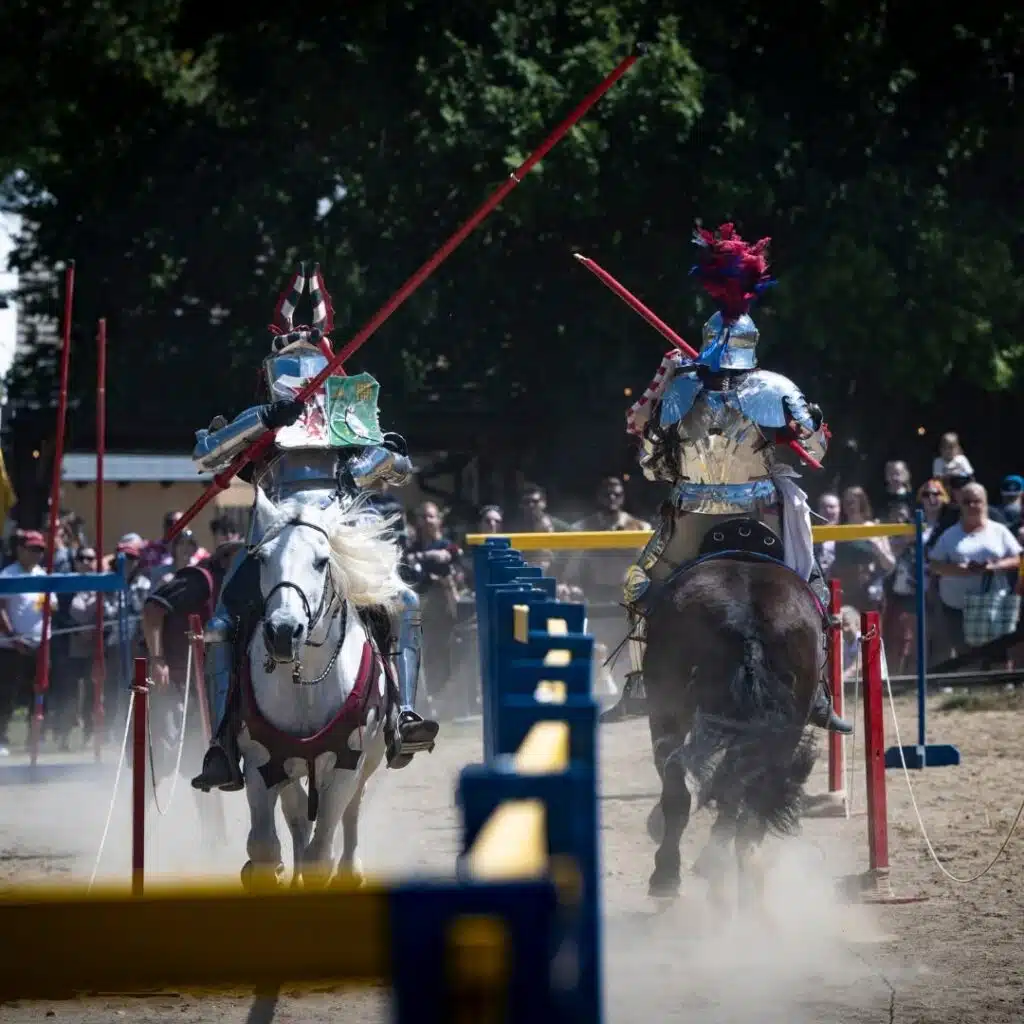 Ohio Renaissance Festival: A Day Trip From Indy With Kids 3 Horses at the Ohio Renaissance Festival