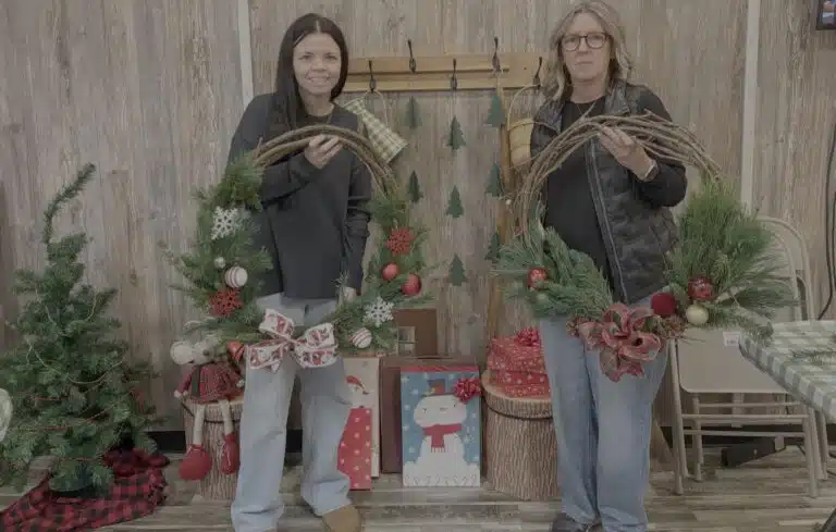 winter wreath workshops mccloud